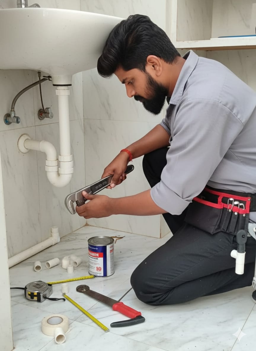 Plumbing repair services in Warangal